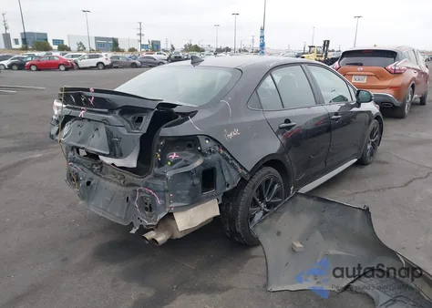 2021 Toyota Corolla Se Nightshade Edition from USA, damaged, VIN 5YFS4MCE5MP058029